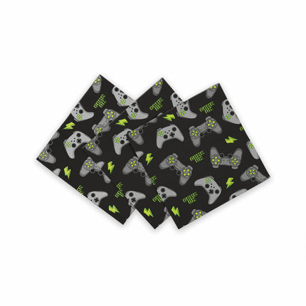 Tovaglioli per feste di gioco a 3 strati 33cm 20pz