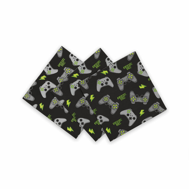 Tovaglioli per feste di gioco a 3 strati 33cm 20pz