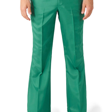 Costume da discoteca da uomo verde, 2 pezzi