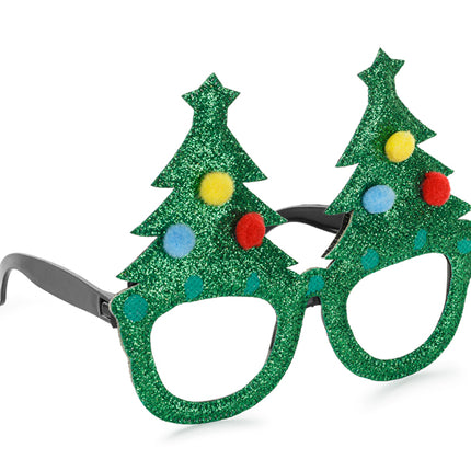 Bicchieri di Natale Alberi di Natale verdi