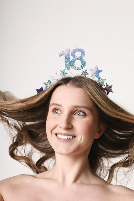 Cerchietto 18 anni argento