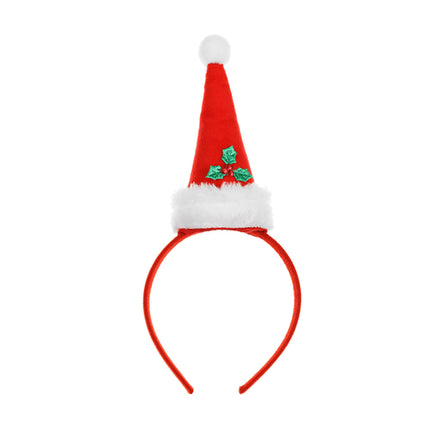 Cerchietto di Natale Mini Cappello di Natale