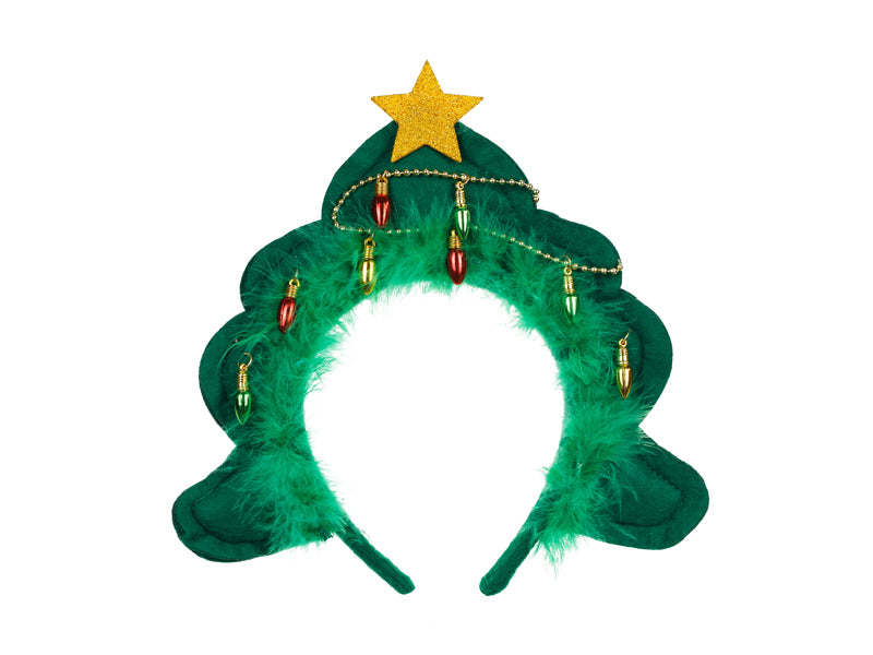 Cerchietto con albero di Natale, 18,5x24 cm, misto