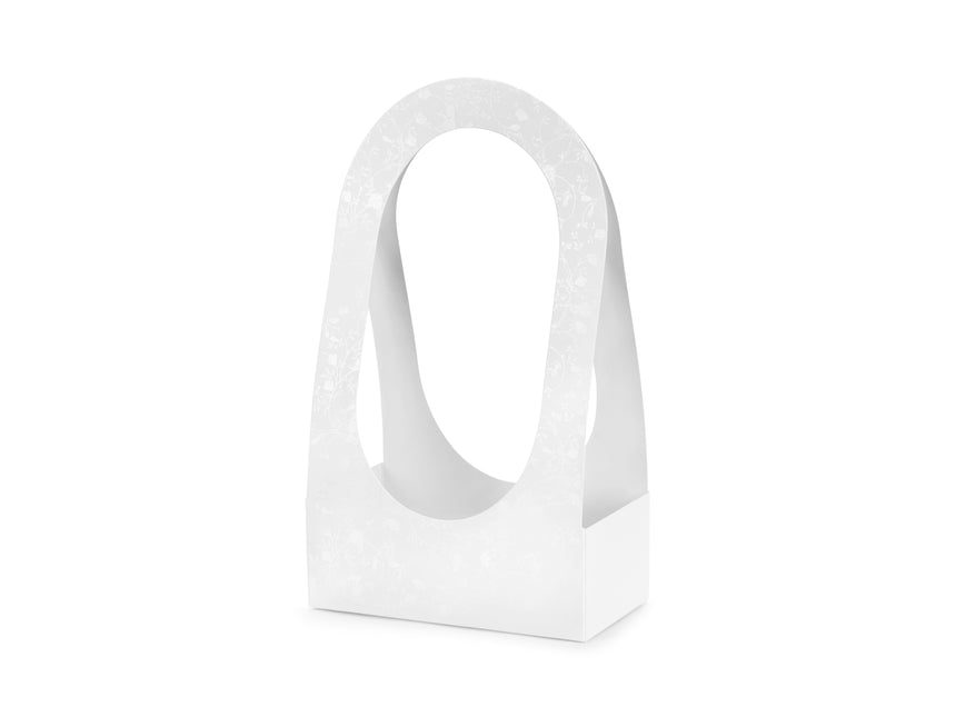 Scatola per fiori bianca Share Box 38cm