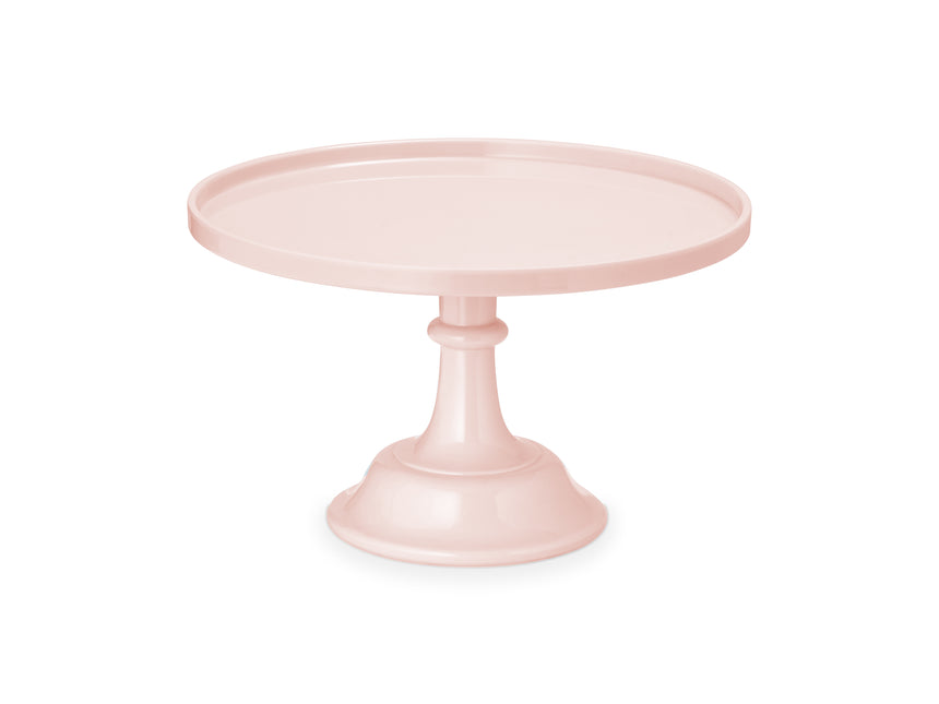 Piatto torta rosa 24 cm