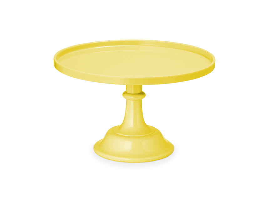 Piatto per torta giallo da 24 cm