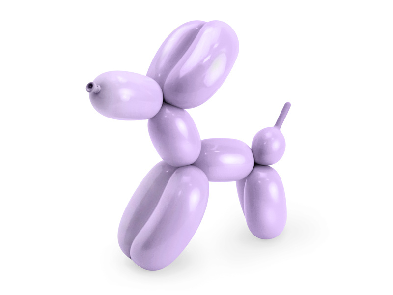 Palloncini da modellare pastello 30pz