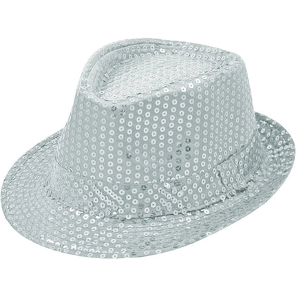 Cappello con paillettes in vari colori