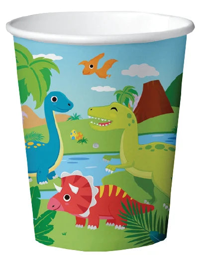 Tazze Dinosauro 210ml 8pz
