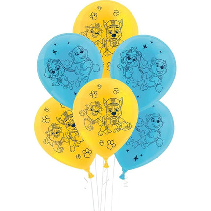 Palloncini Paw Patrol 25 cm, confezione da 10