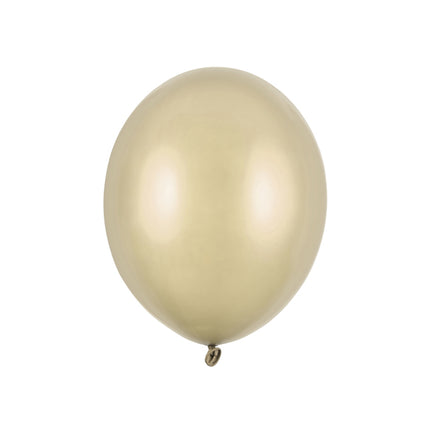 Palloncini oro metallizzati a freddo 23cm 100pz