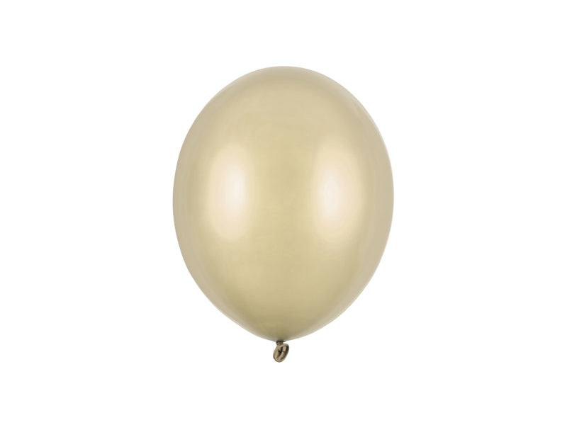 Palloncini oro metallizzati a freddo 23cm 100pz