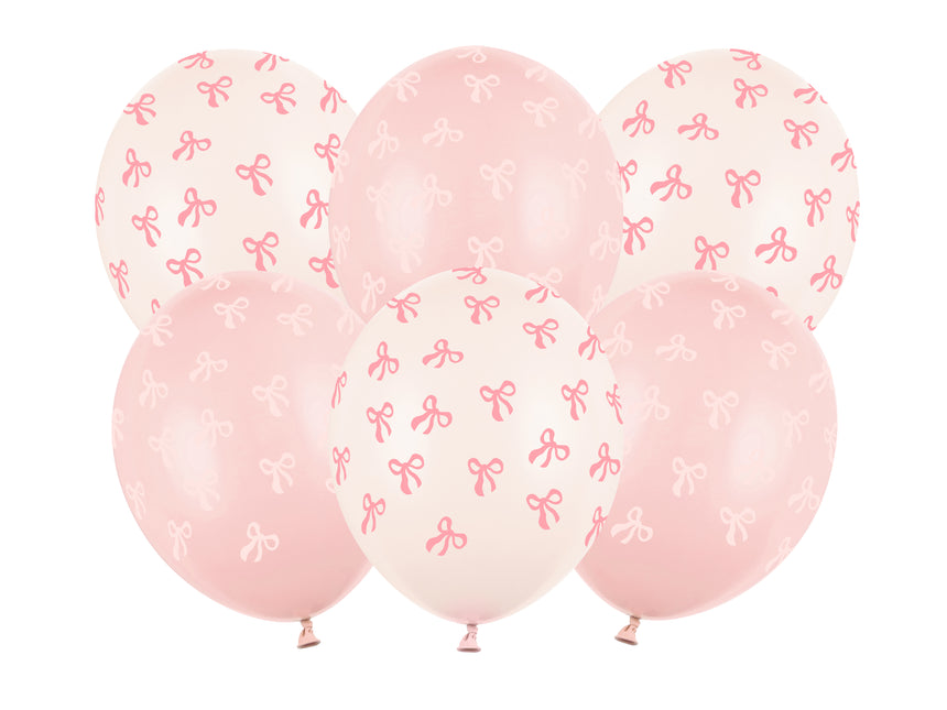Palloncini rosa chiaro 30cm 6pz