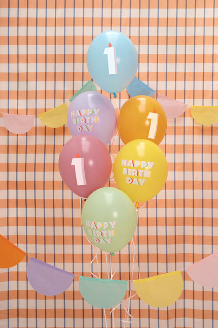 Palloncini 1 anno 30cm 50pz