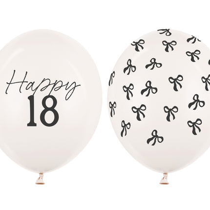 Palloncini 18 anni 30cm 50pz