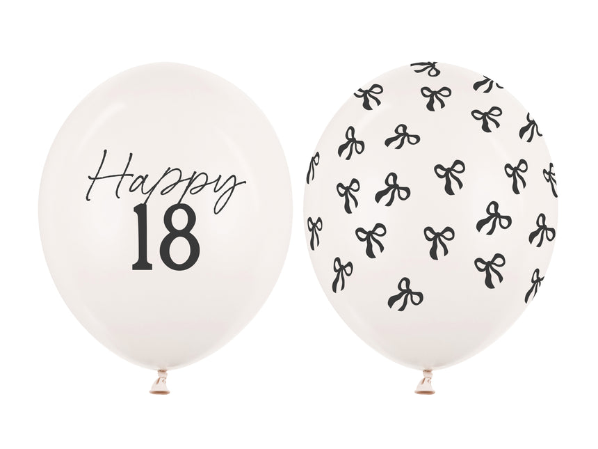 Palloncini 18 anni 30cm 50pz