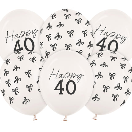 Palloncini 40 anni 30cm 50pz