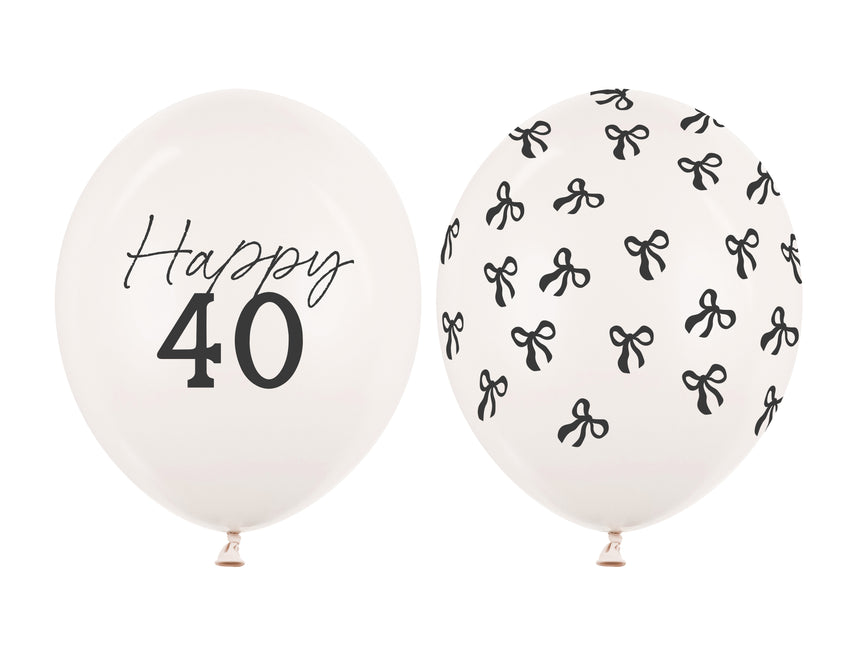 Palloncini 40 anni 30cm 50pz