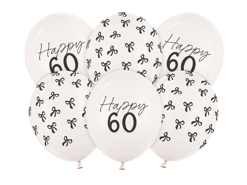 Palloncini 60 anni 30cm 50pz