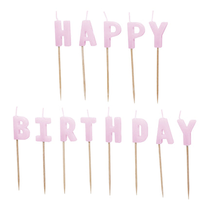 Candela di buon compleanno 13 pezzi