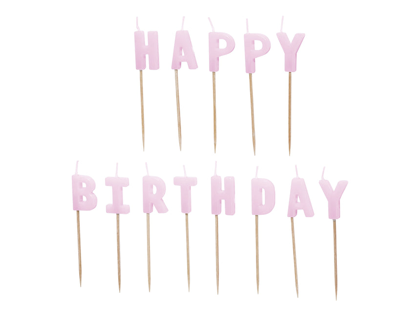 Candela di buon compleanno 13 pezzi