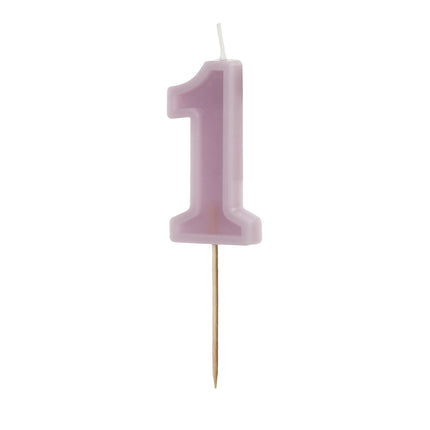 Candela 1 Anno Nudo 10cm