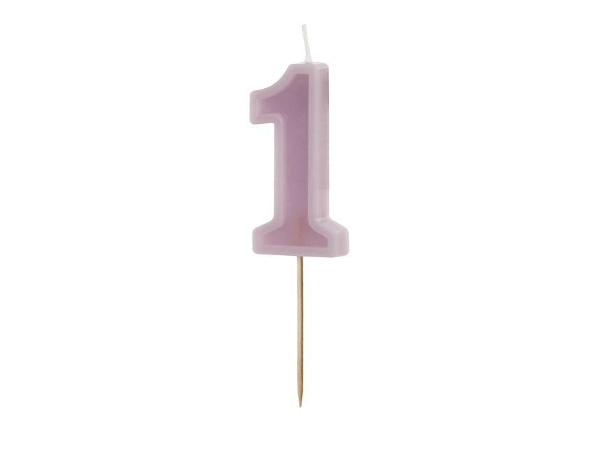 Candela 1 Anno Nudo 10cm