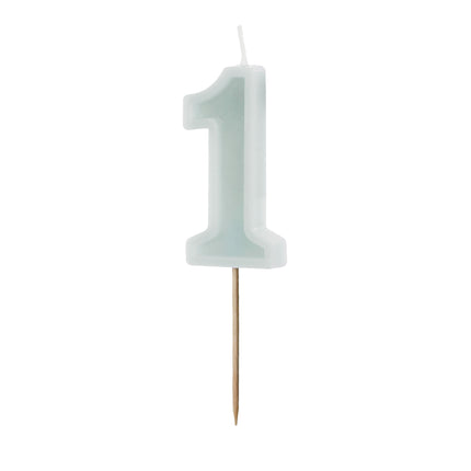 Candela a 1 anno verde 10 cm
