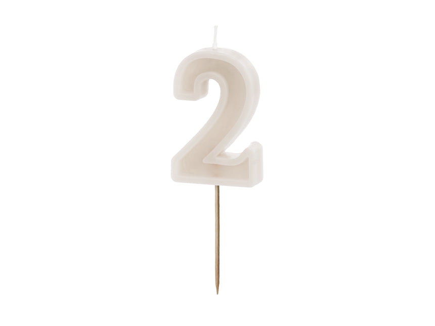 Candela 2 anni Beige 10cm
