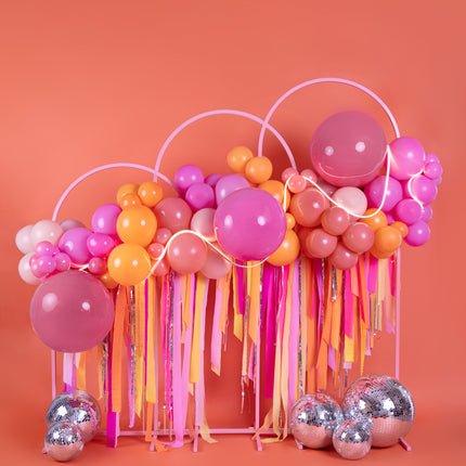 Arco di palloncini per matrimonio da 1,50 m
