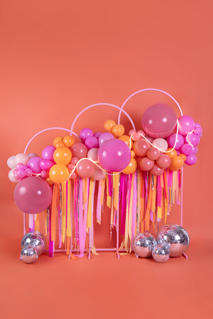 Arco di palloncini per matrimonio da 1,8 m