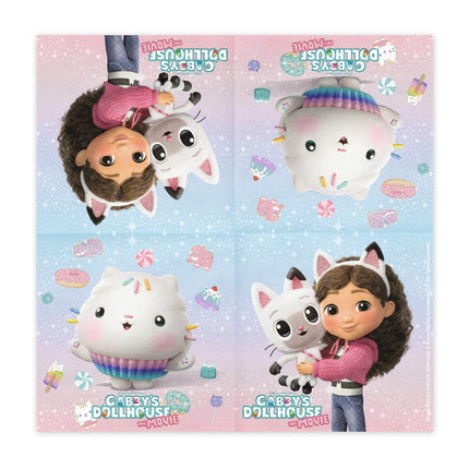 Tovaglioli Gabby's Dollhouse 33 x 33 cm