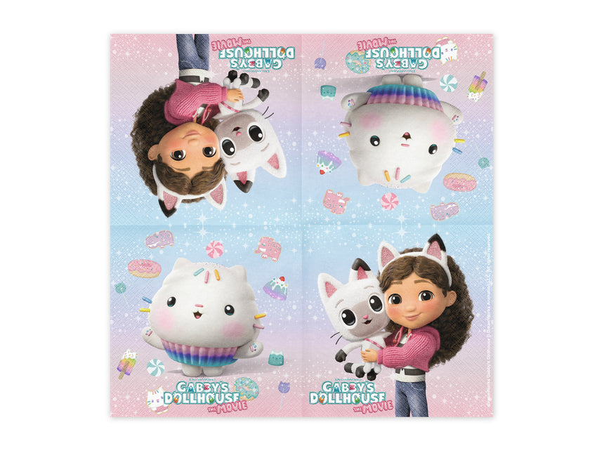 Tovaglioli Gabby's Dollhouse 33 x 33 cm