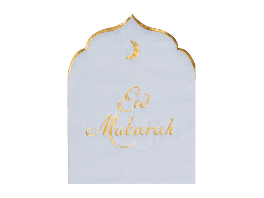 Tovaglioli Eid Mubarak 23cm 12pz
