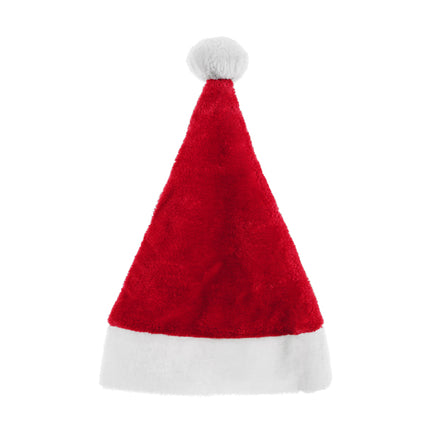 Cappello di Babbo Natale rosso bianco 40 cm