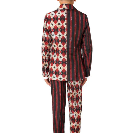 Costume da clown dell'orrore per ragazzi, 3 pezzi
