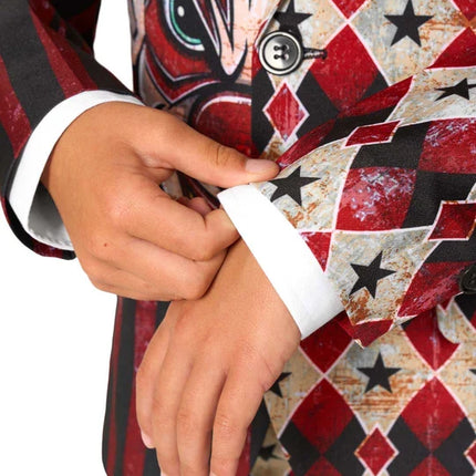 Costume da clown dell'orrore per ragazzi, 3 pezzi