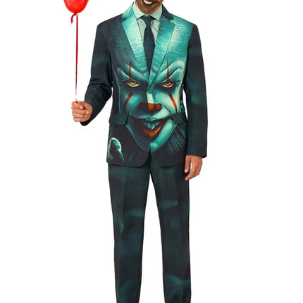 Costume da Pennywise da uomo, 3 pezzi