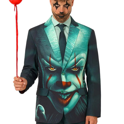 Costume da Pennywise da uomo, 3 pezzi