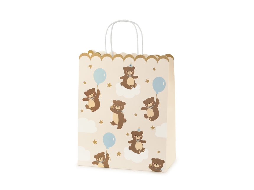 Sacchetti per feste con orso 32 cm