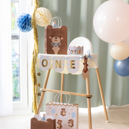Sacchetti per feste con orso 32 cm