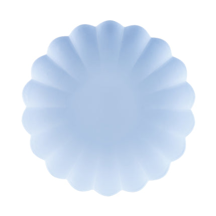 Piatti azzurri 22cm 4pz