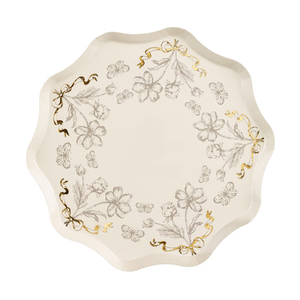Piatti di fiori 20cm 6pz