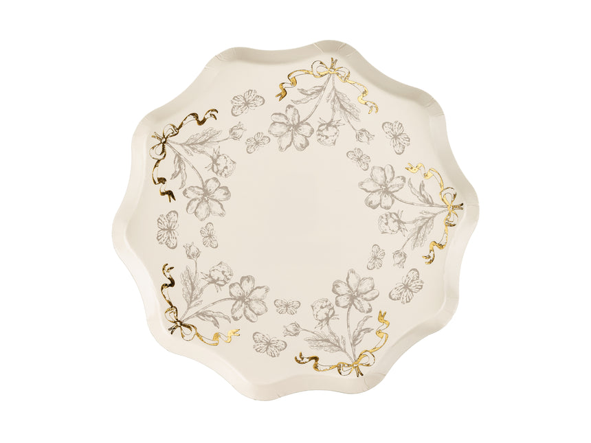 Piatti di fiori 20cm 6pz