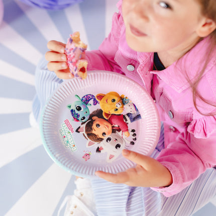 Piatti Gabby's Dollhouse 23 cm di carta