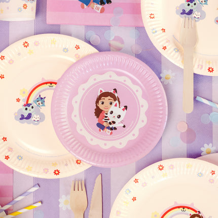 Piatti Casa delle bambole di Gabby, 18 cm