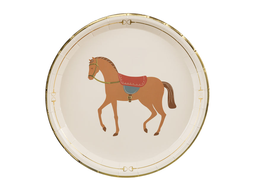 Piatti per cavalli 23cm 6pz