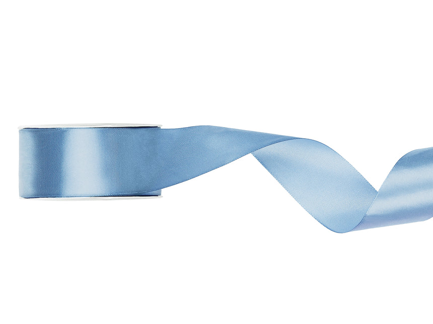 Nastro azzurro 5Mm satinato 25m