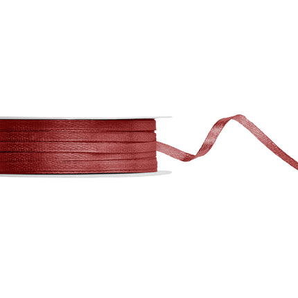 Nastro rosso Bordeaux 3Mm 50m