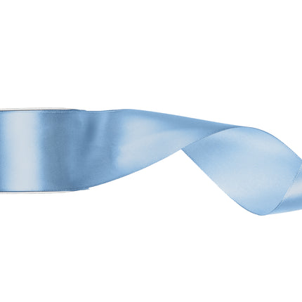 Nastro di raso azzurro 25m